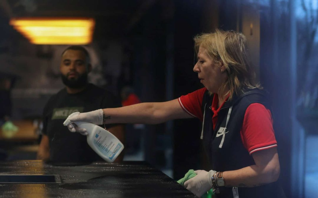 Huishoudelijke schoonmaak